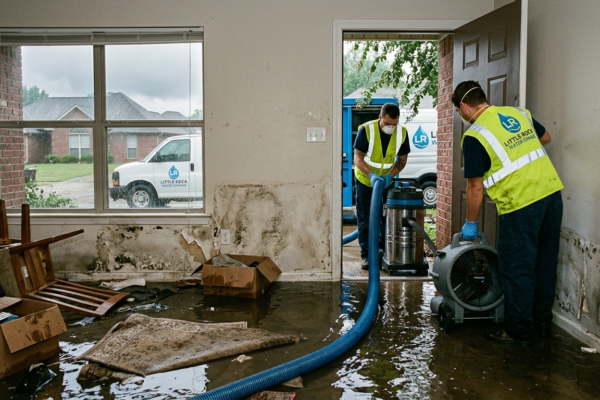 Flood Damage Cleanup In Little Rock