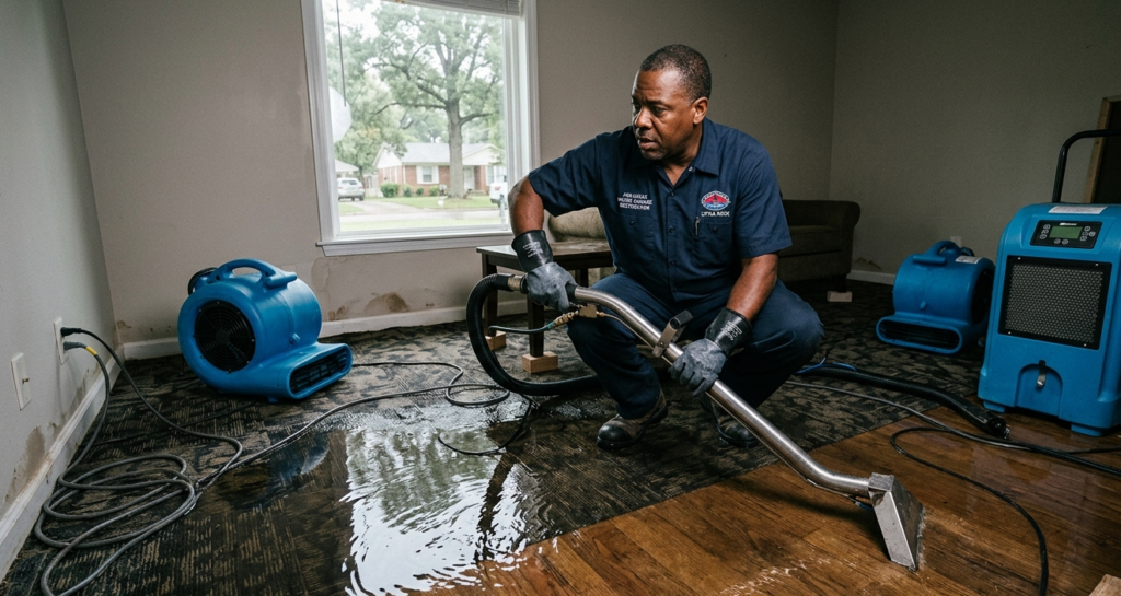 Water Damage Restoration In Little Rock, AR
