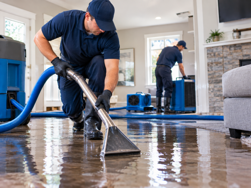 Emergency Water Removal: What Happens During the First Few Hours?